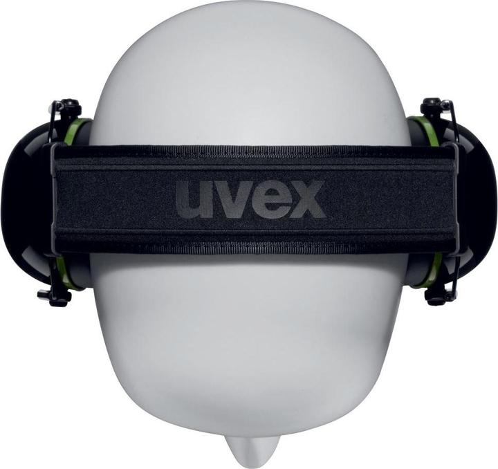 Immagine prodotto Uvex Safety Paraorecchie K10 nero, verde SNR 30 dB Taglia L, M, S (1 x)