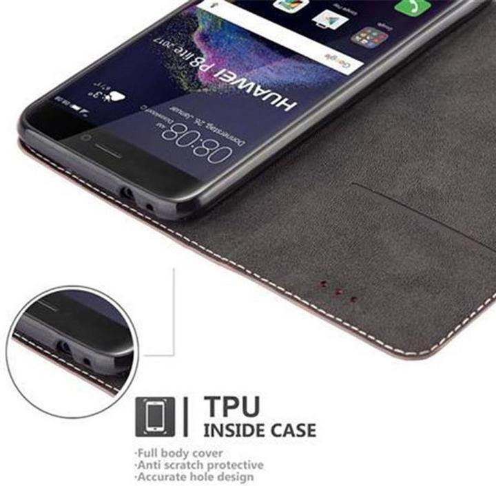 Actual product image Cadorabo Book X Wallet Cover (Huawei P8 Lite (2017))