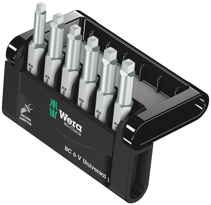Wera Bit-Check 6 V Universal 1 (6.3 mm)