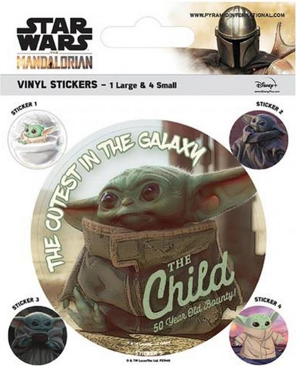Image du produit Star Wars Autocollants The Mandalorian Set