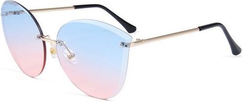 Produktbild Bekos Stylische Damen Sonnenbrille mit blau rot getönte Gläser