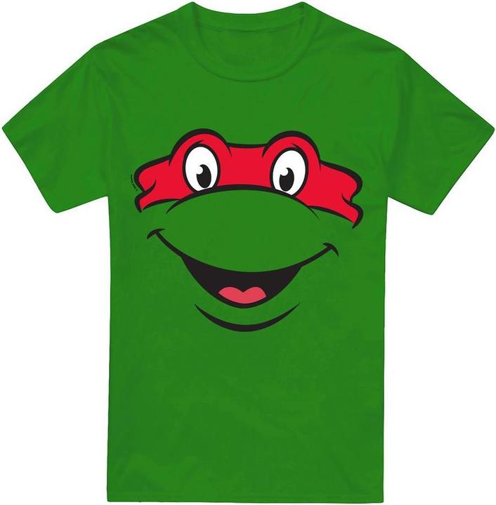 Actual product image Teenage Mutant NT Mens Raphael Smile T-Shirt (L)