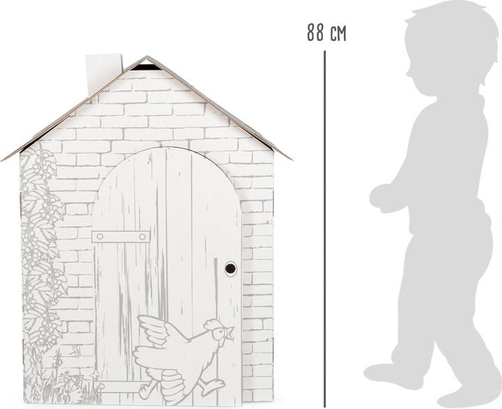 Actual product image small foot cot