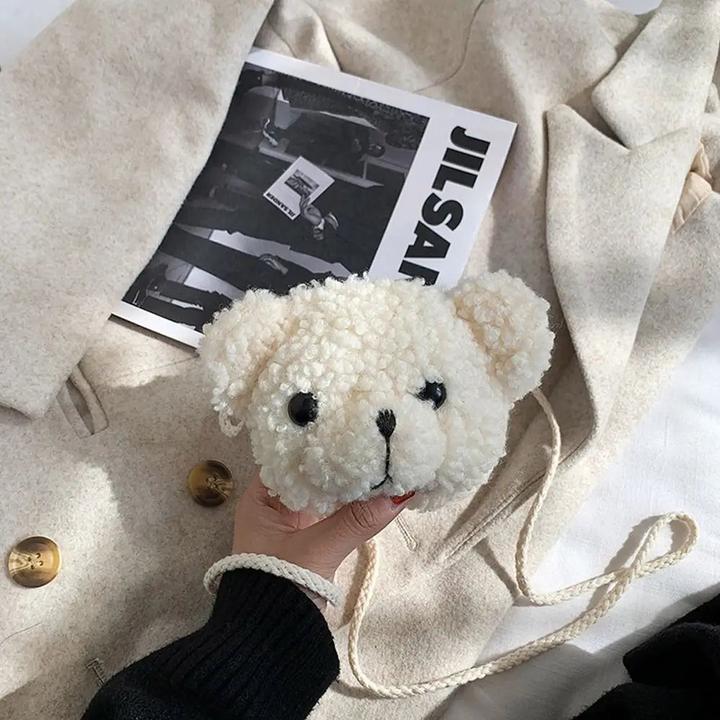 Only-Bags.Store Niedliche Teddybär-Umhängetasche für Kinder