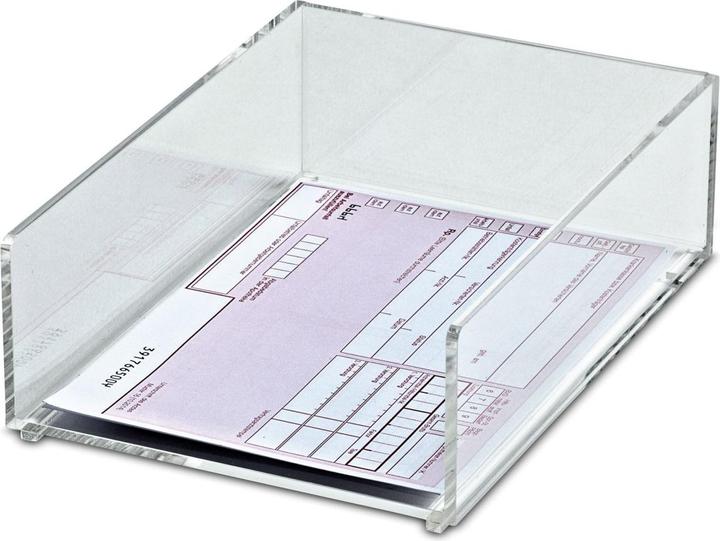 Actual product image Maul Note box acrylic DIN A6 unfilled crystal clear