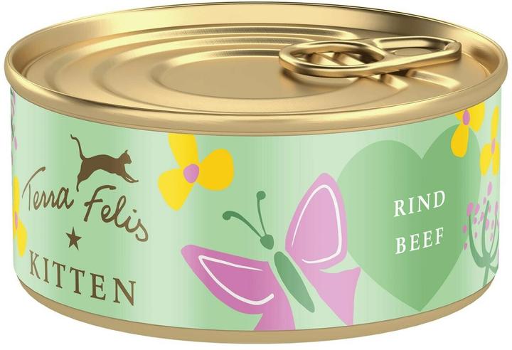 Produktbild Terra Faelis Nassfutter Kitten Rind 70 g (Welpe + Kitten, 1 Stk., 70 g)
