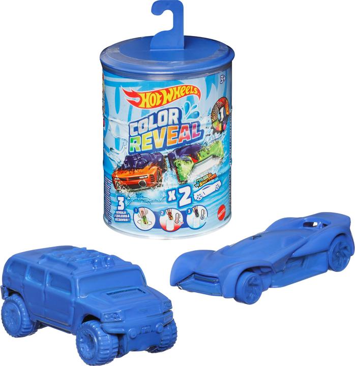 Image du produit Hot Wheels Assortiment de 2 Color Reveal
