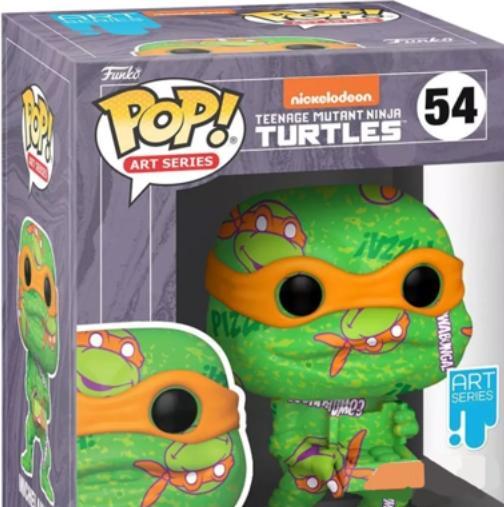 Immagine prodotto Funko Pop! TMNT : Michelangelo (Art Series) (54)