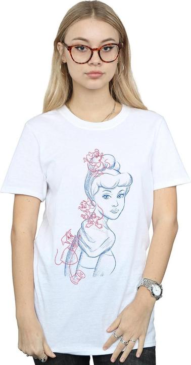 Image du produit Disney - T-shirt CINDERELLA MOUSE SKETCH - Femme (4XL)