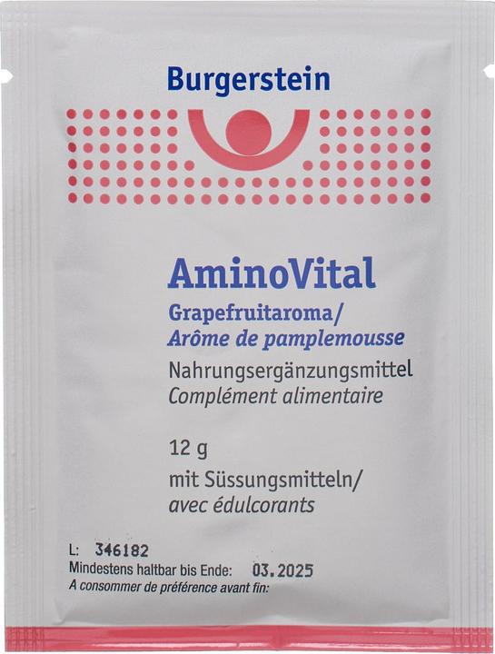 Produktbild Burgerstein Aminovital (20 Stück, Pulver, 240 g)