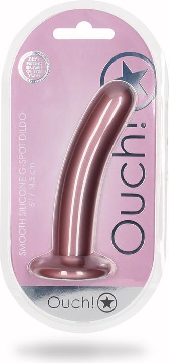 Actual product image Ouch! Smooth G-Spot Dildo - 6" / 14,5 cm