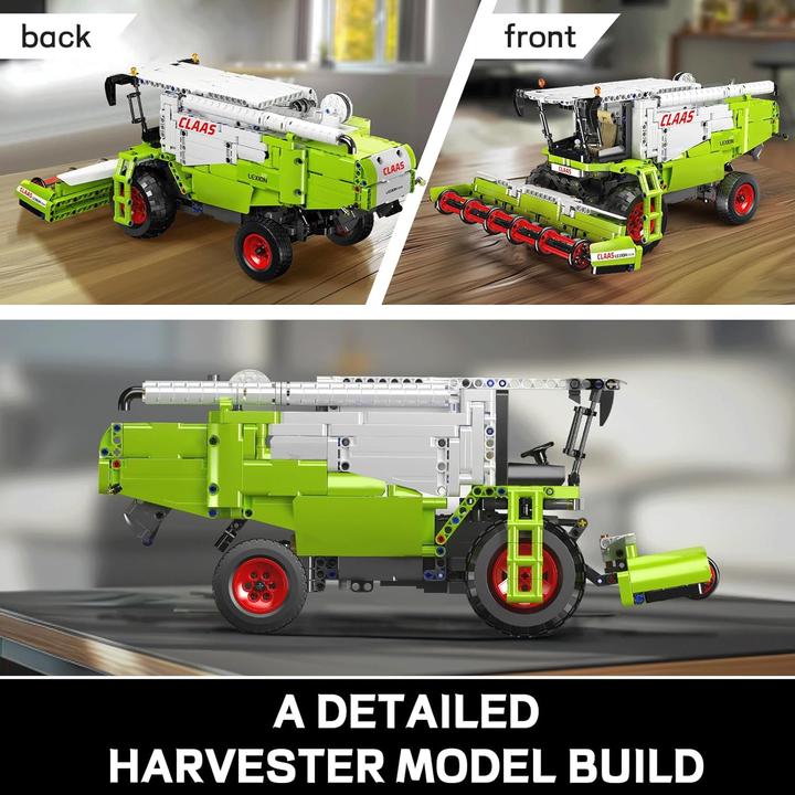 Image du produit Mould King Moissonneuse-batteuse Claas