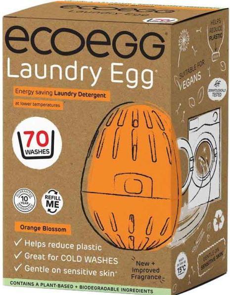 Produktbild Ecoegg Waschei Orange Blossom (70 Waschgänge, Fest, Perlen)