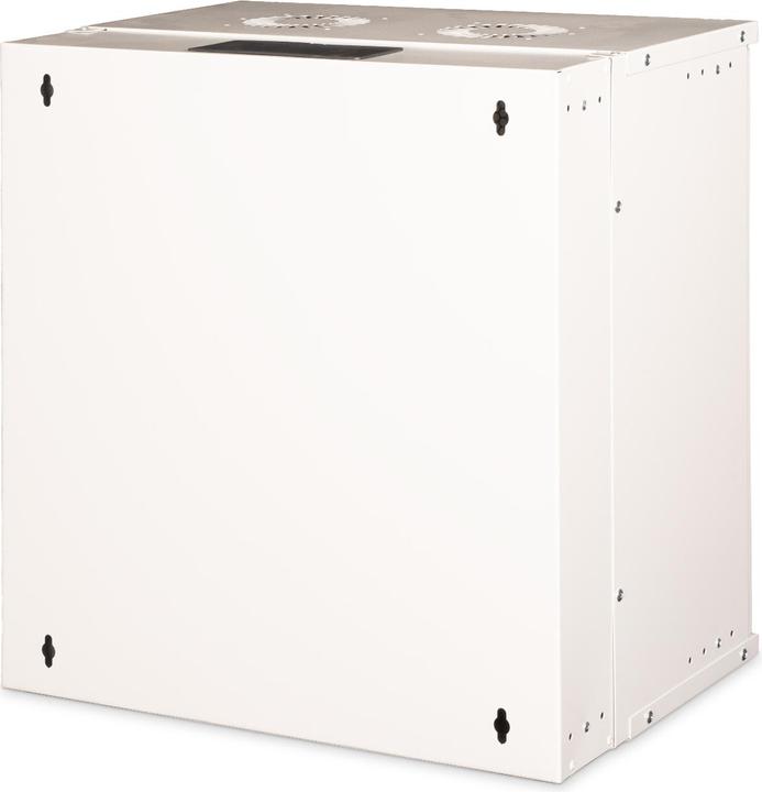 Actual product image Digitus 19" 12U wall-mounted housing, SOHO PRO perforated door, 595 x 540 x 400 mm, grey (12 RU, 19 inch rack)