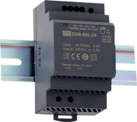 Immagine prodotto MeanWell DIN Rail Power Supply 24V 60W