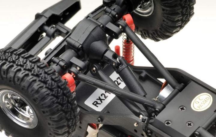 Actual product image Absima 1:18 Micro Crawler Pickup Red RTR (RTR Ready-to-Run)