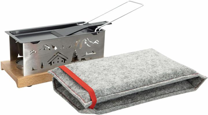Image du produit Nouvel Raclette aux bougies à chauffe-plat Village de montagne