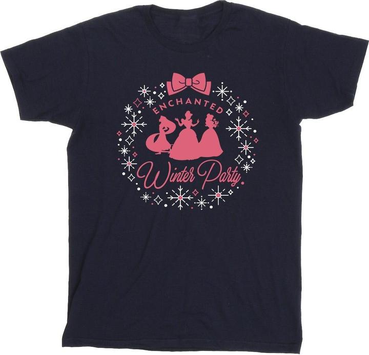 Immagine prodotto Disney Princess Winter Party Maglietta Uomo (S)