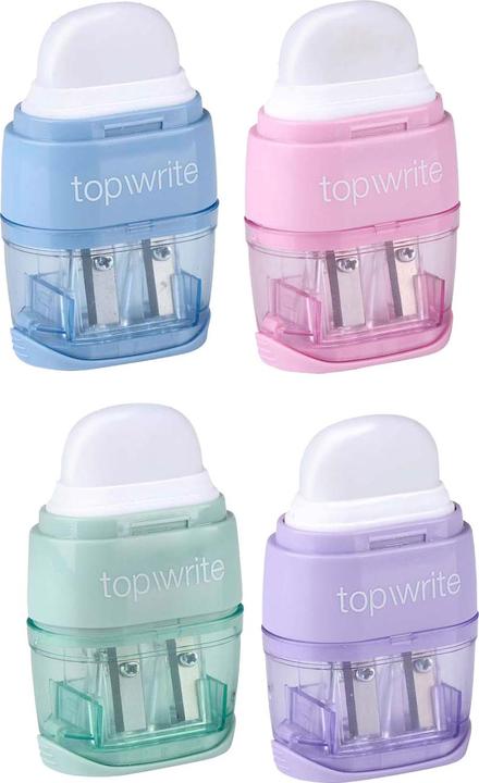 Image du produit Topwrite Eraser et sharpener 4as