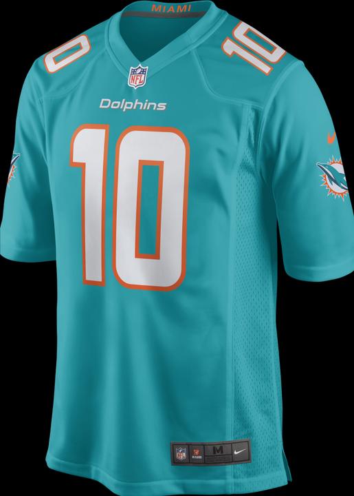 Nike Miami Dolphins Home Game Jersey Hill 10 L (10)