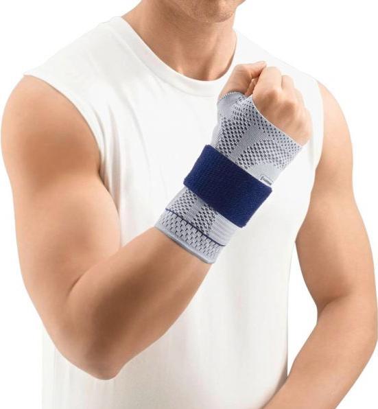 Produktbild Bauerfeind Aktivbandage links titan (2)