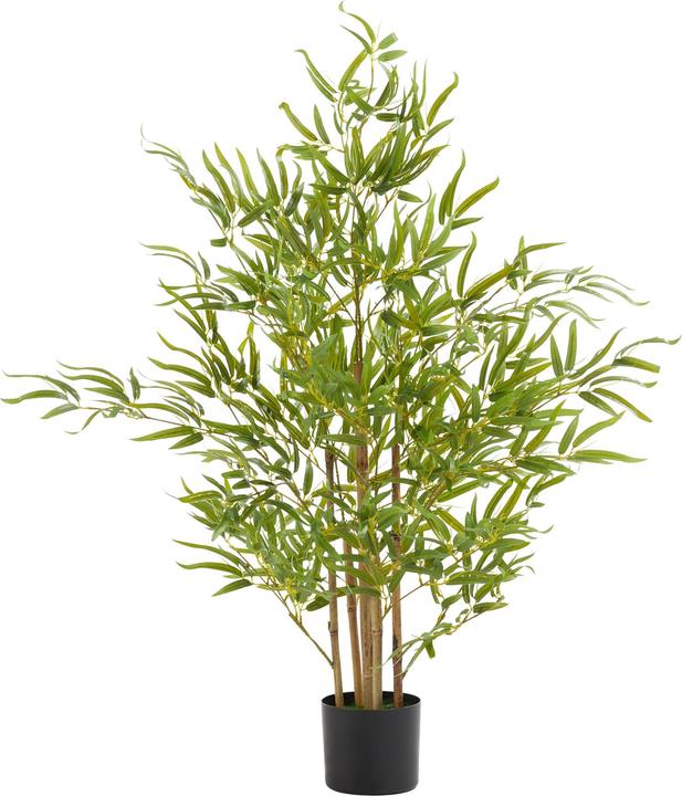 tectake Albero di bambù artificiale Bambosa, consistenza realistica (120 cm)