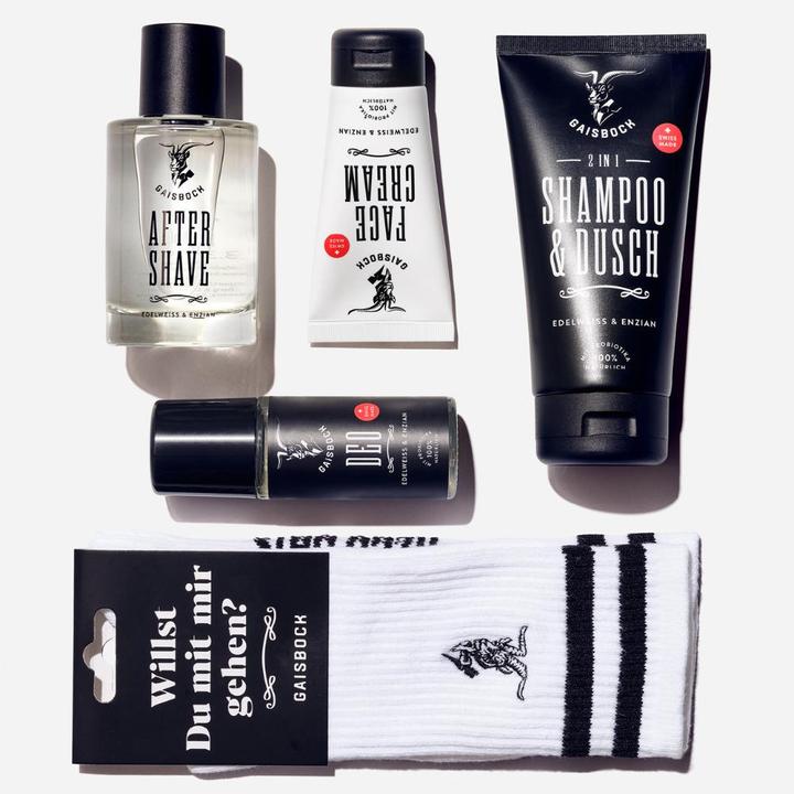 Image du produit Gaisbock Set Cadeau #1 (Set soin du visage, Set soin de la barbe, Set soin du corps, Set soin capillaire)