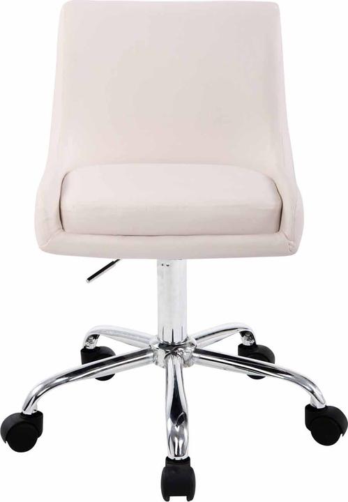 Image du produit CLP Tabouret de travail Club similicuir, blanc