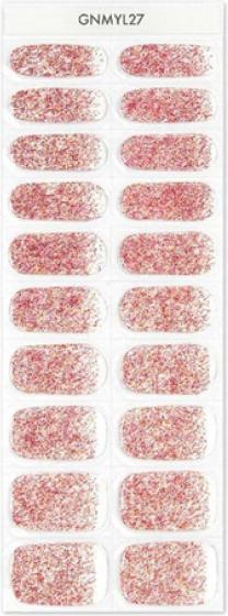 Actual product image MoYou London Gel Nail Strips Glitter Punch (Nail varnish dryer)
