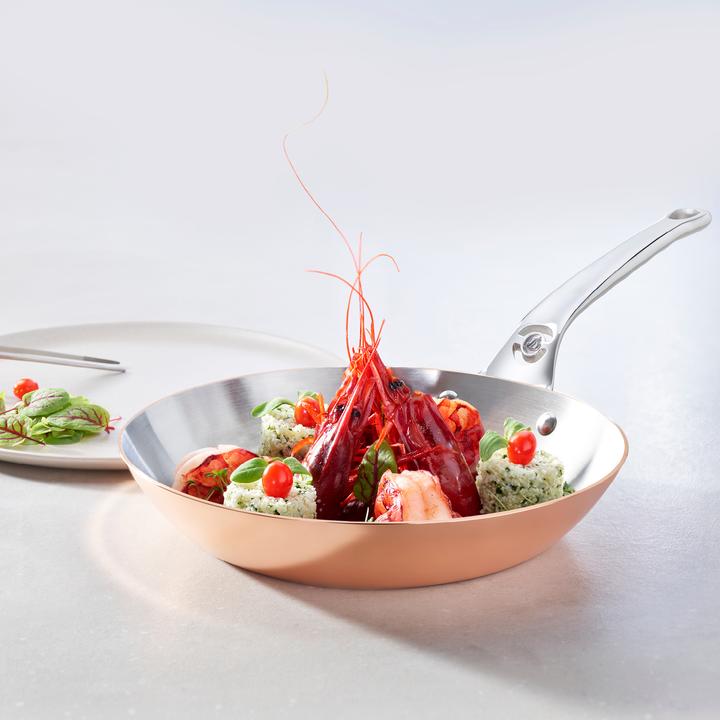 Actual product image de Buyer prima matera (32 cm, Frying pan, Copper, Stainless steel)