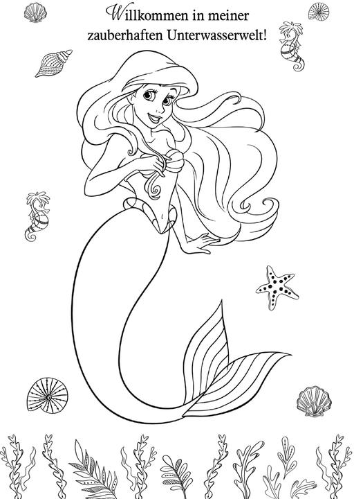 Actual product image Panini Disney Princess: Ariel the Mermaid - Magical Sticker and Colouring Fun