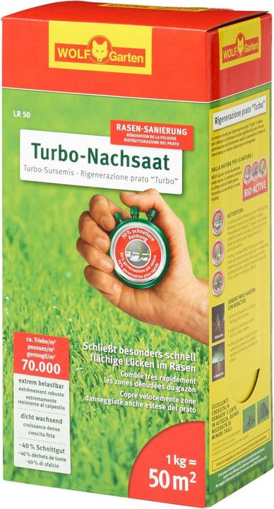 Image du produit Wolf-Garten Le réensemencement du turbo (Réensemencement de la pelouse)