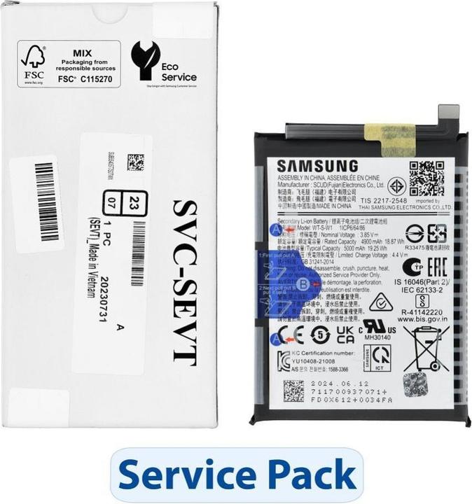 Produktbild Samsung Battery ServicePack Battery for A14 5G A146 GH81-23314A