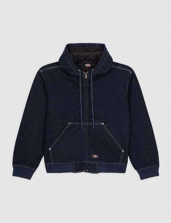 Dickies Hooded Denim Jacket Rinsed