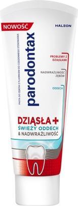 NoName PARODONTAX Dziąsła + Świeży oddech & Nadwrażliwość pasta do zębów 75ml (75 ml)