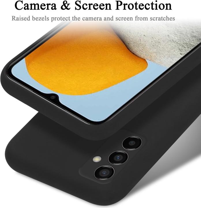 Actual product image Cadorabo TPU Liquid Silicone Case Cover for Samsung Galaxy M23 5G (Samsung Galaxy M23 5G)