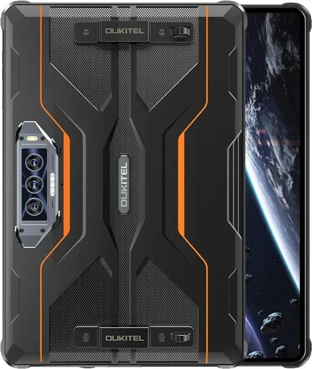 Image du produit Oukitel Tablette RT8 6/256GB Orange Rugged 20000 mAh 33W (4G, 11", 256 Go, Noir, Orange)