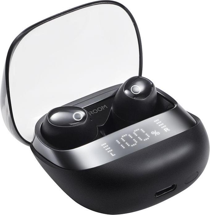 Actual product image Joyroom Earbuds Wireless Headphones with Display, Bluetooth 5.3 - Black (ANC, 42 h, Wireless)