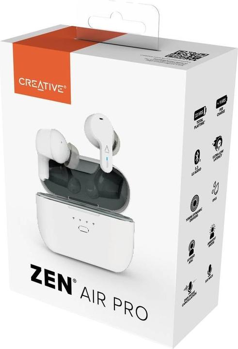 Immagine prodotto Creative Cuffie Zen Air Pro In-Ear Bluetooth (ANC, 33 h, Senza fili)