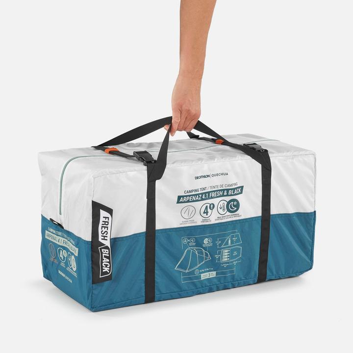 Produktbild Quechua ARPENAZ FAMILY 4.1 F&B (Tunnelzelt, 10.60 kg, 4 Personen)