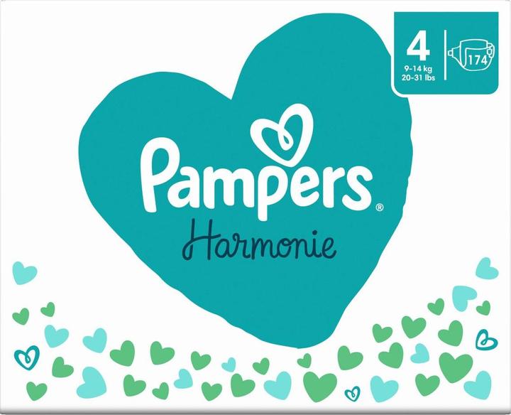 Produktbild Pampers Harmonie (Gr. 4, Monatsbox, 174 Stück)
