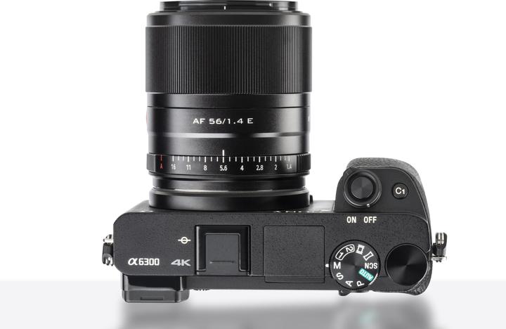 Actual product image Viltrox FE-56MM STM APS-C, auto focus prime lens with large aperture, for Sony E mount, 56mm/f1.4 (Sony E, APS-C / DX)