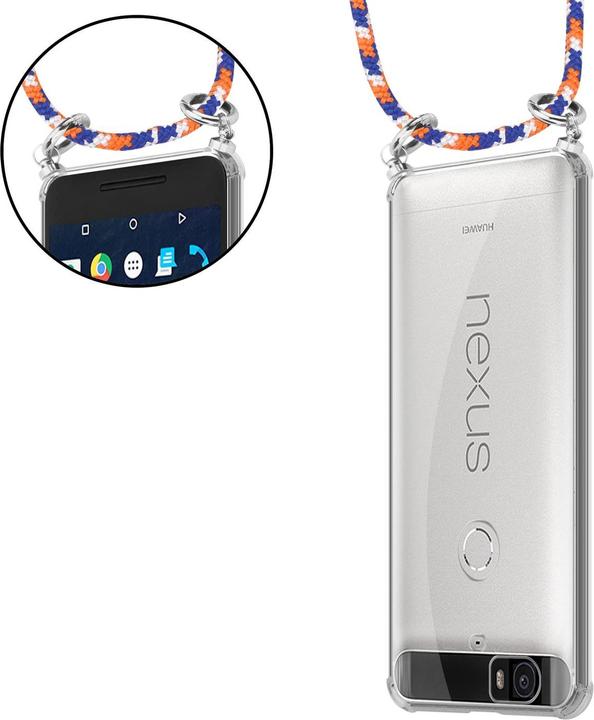 Produktbild Cadorabo TPU Handy Kette SILBER Cover