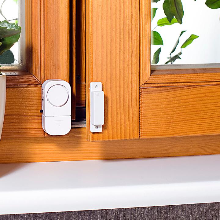 Image du produit VisorTech Lot de 3 mini-alarmes de porte et de fenêtre