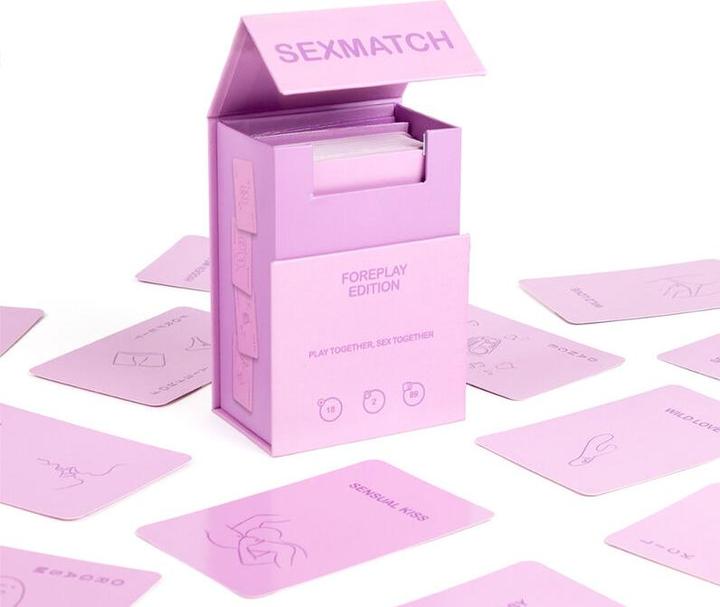 Immagine prodotto Secret play Secretplay - Gioco Sexmatch Foreplay Edition (Mazzo di carte, Italiano, Inglese, Francese, Olandese, Portoghese, Tedesco, Polacco)