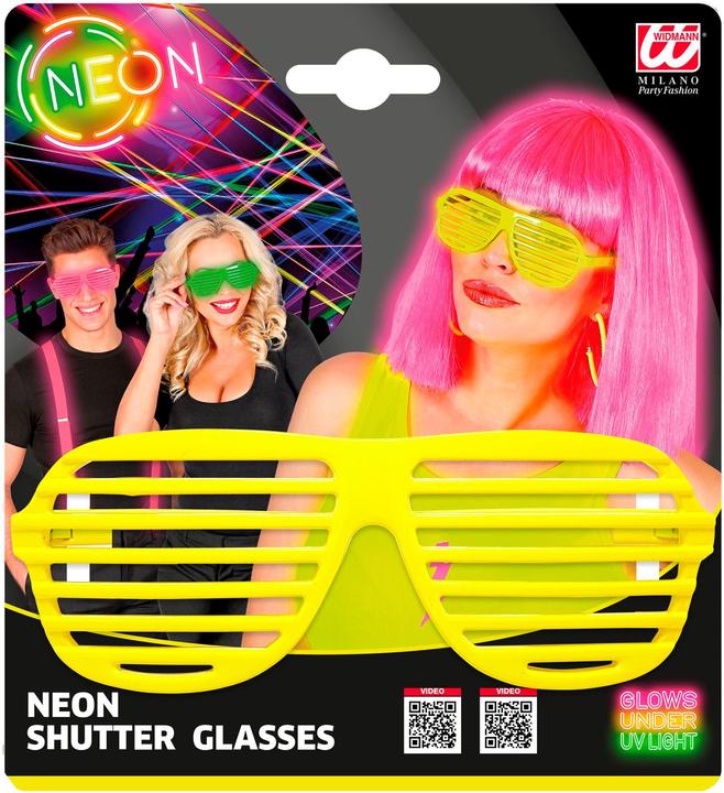Immagine prodotto Widmann Anni '80 - Occhiali da festa al neon