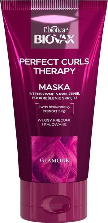 L´Biotica L'Biotica Biovax Glamour Maschera Terapeutica Ricci Perfetti per Capelli Ricci e Mossi 150Ml (150 ml)
