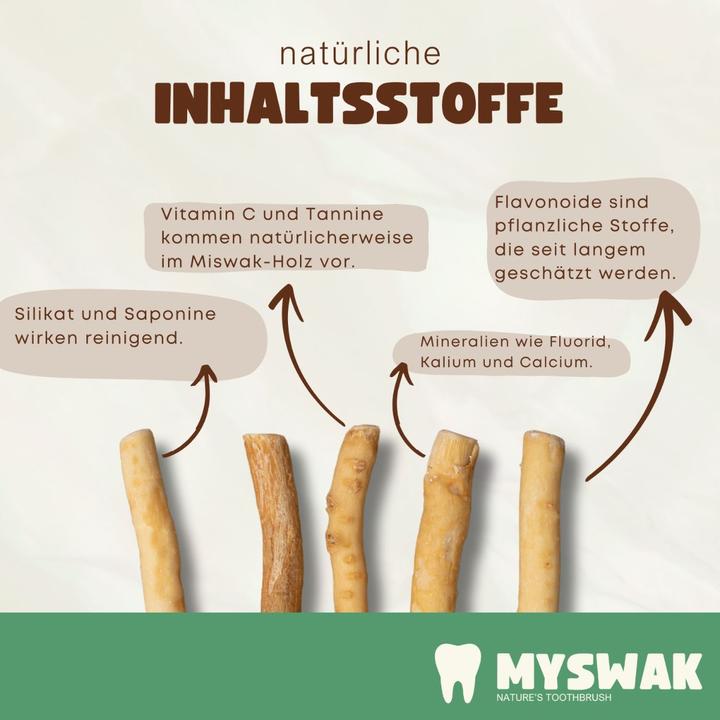 Image du produit Miswak Bois de dentiste (2 x)