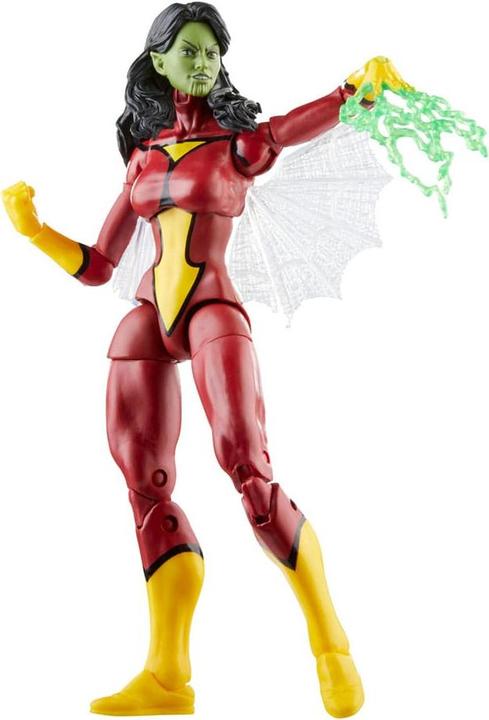 Actual product image Hasbro Avengers Marvel Legends figurines Skrull Queen & Super-Skrull 15 cm