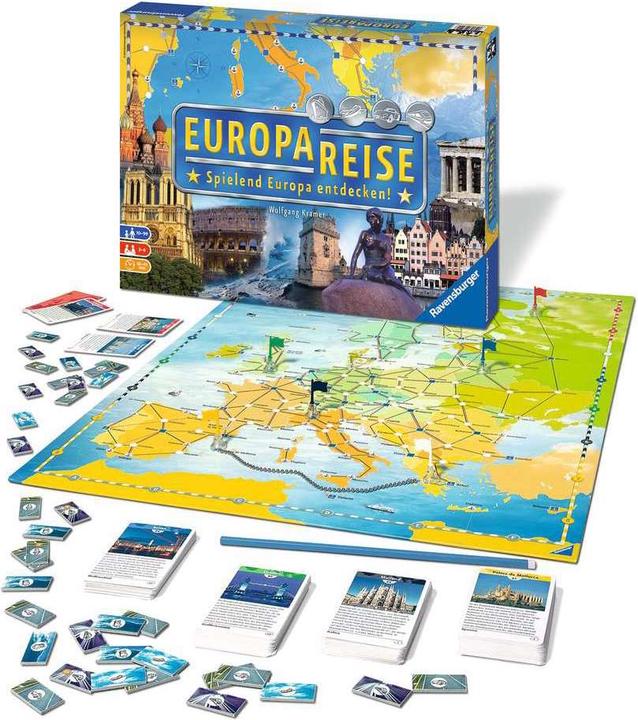 Image du produit Ravensburger voyage en Europe (Allemand)